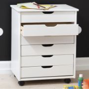 صورة Breshay 6 Drawer Rolling Storage Chest