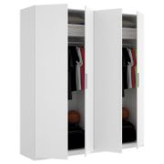 Alaziah 4 Door Wardrobe