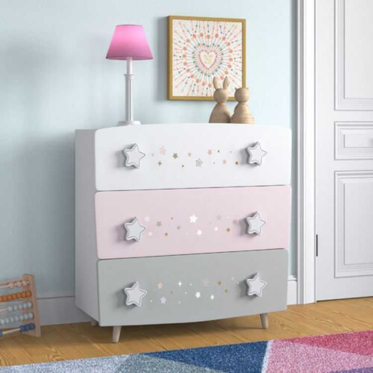 Allegro 3 Drawer Dresser