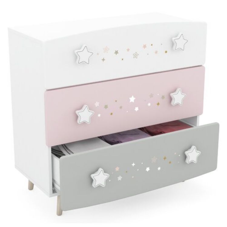 Allegro 3 Drawer Dresser