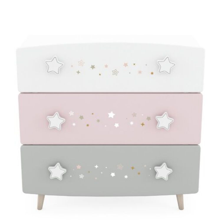 Allegro 3 Drawer Dresser