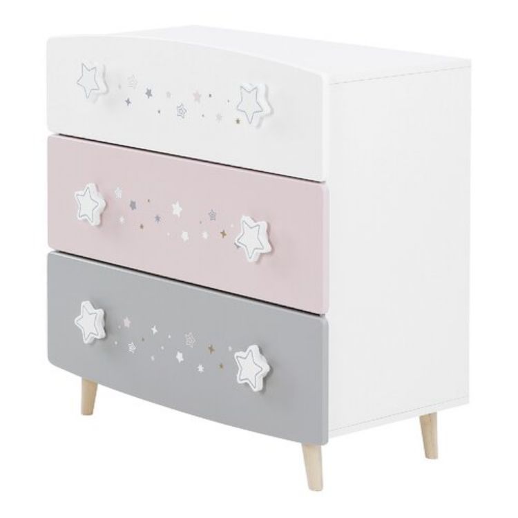 Allegro 3 Drawer Dresser