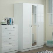 Brendle 3 Door Wardrobe