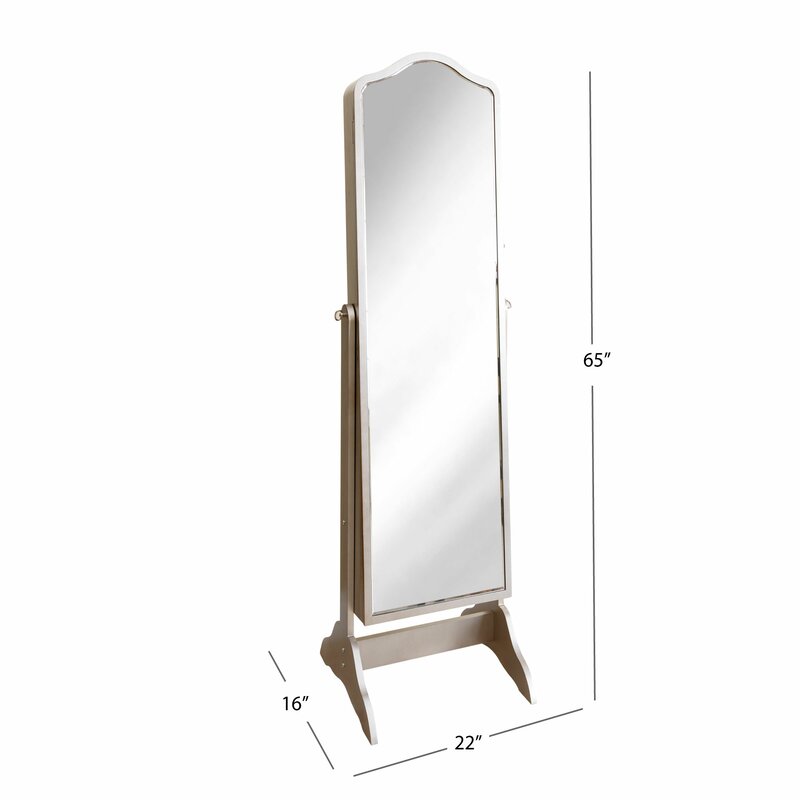 from Revvvd Buy Auston Solid Wood jewelry armoire with Mirror | revvvd