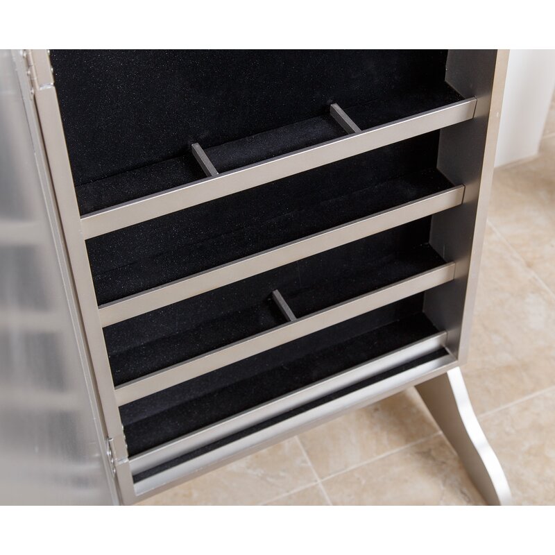 from Revvvd Buy Auston Solid Wood jewelry armoire with Mirror | revvvd