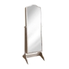 Auston  Solid Wood Jewelry Armoire with Mirror