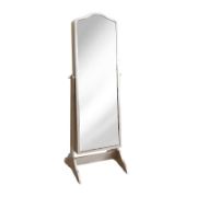 Auston  Solid Wood Jewelry Armoire with Mirror