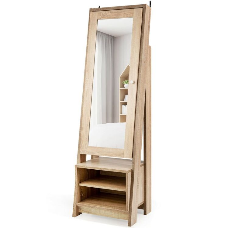 Quimora Jewelry Armoire with Mirror