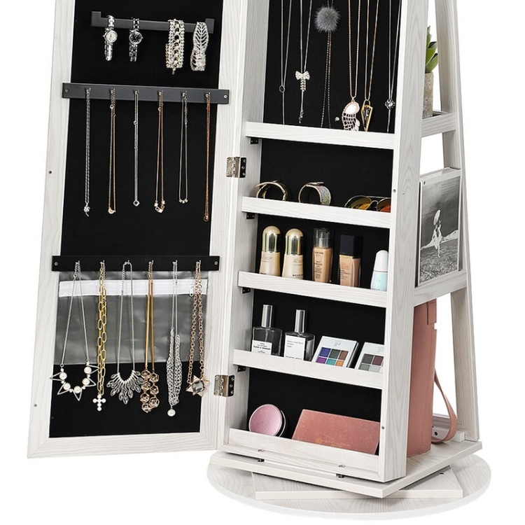 Arlie  Jewelry Armoire with Mirror