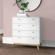 Justine 4 Drawer 80'' W Chest