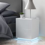 Abern Drawer Nightstand (Set of 2)