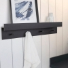 Creager Accent Wall Shelf Ledge with Hooks