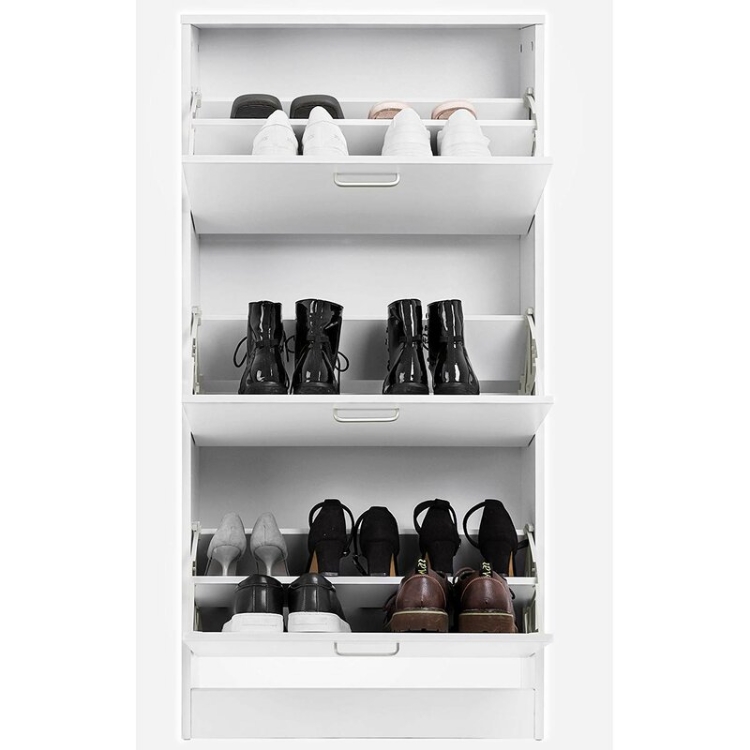 Mercl Tier 18 Pair Shoe Storage Cabinet