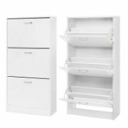 Mercl Tier 18 Pair Shoe Storage Cabinet