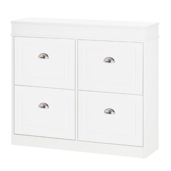 Veronica 8 Pair Shoe Storage Cabinet