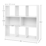 Cherey 100cm Geometric Bookcase