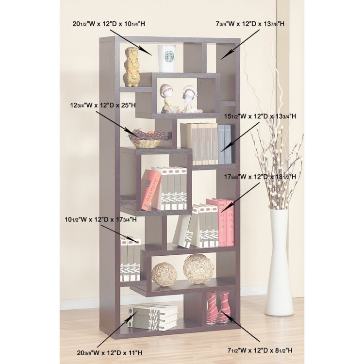 Clein Geometric Bookcase