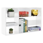 Cloie 80cm Geometric Bookcase