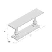 Carmen  Console Table 180cm 