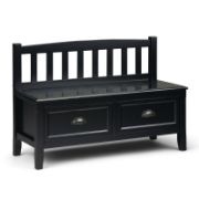 Madlin Wood Drawer Storage Bench