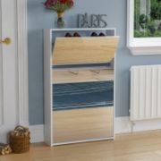 Hermina 12 Pair Shoe Storage Cabinet