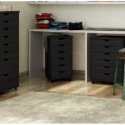 6 Drawer Rolling Storage Chest