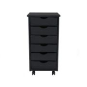 6 Drawer Rolling Storage Chest