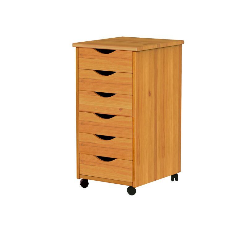 6 Drawer Rolling Storage Chest revvvd