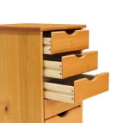 6 Drawer Rolling Storage Chest