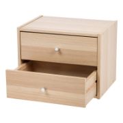 Denny Stackable 2 Drawer Storage Chest