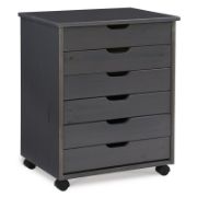 Breshay+6+Drawer+Rolling+Storage+Chest 