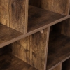 Cherey 100cm Geometric Bookcase brown