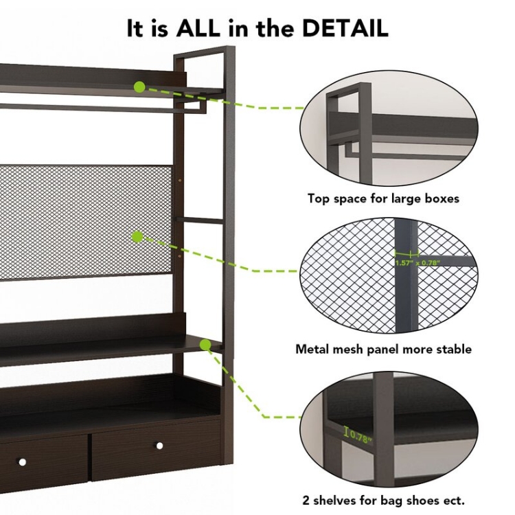 Brendia  Clothes Rack