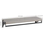 Mariyah  Wall Mounted Clothes Rack