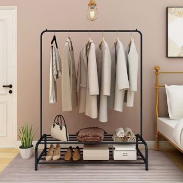 Show details for Chow Heavy Duty Metal Clothes Rack | Organizer Picture of Chow Heavy Duty Metal Clothes Rack | Organizer