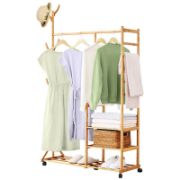 Munsey Rolling Clothes Rack