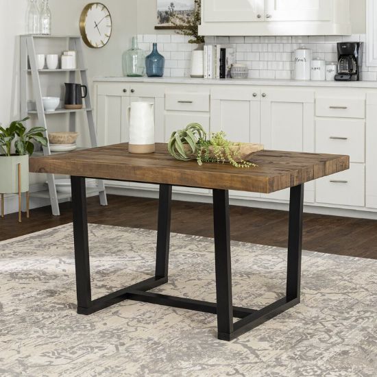 Drishti  Solid Wood Trestle Dining Table