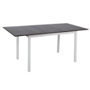 Elaina Extendable Iron Dining Table