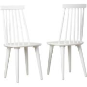 Biry Solid Wood Slat Back Arm Chair 