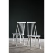 Biry Solid Wood Slat Back Arm Chair 