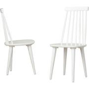 Biry Solid Wood Slat Back Arm Chair 