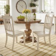 Helin Solid Wood Windsor Back Side Chair (Set of 2)