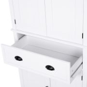 Santa Kitchen Cabinet w 2 Drawers White