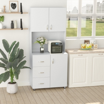 Bilo Kitchen Buffet with Hutch Storage Organizer     Bilo Kitchen Buffet with Hutch Storage Organizer