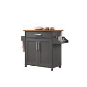 Cristi Kitchen Cart with Locking Wheels