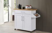 Cristi Kitchen Cart with Locking Wheels