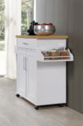 Cristi Kitchen Cart with Locking Wheels