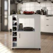 weran Kitchen Cart with Locking Wheels