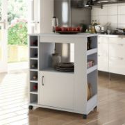 weran Kitchen Cart with Locking Wheels