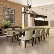 Eve Counter Height Extendable Dining Set